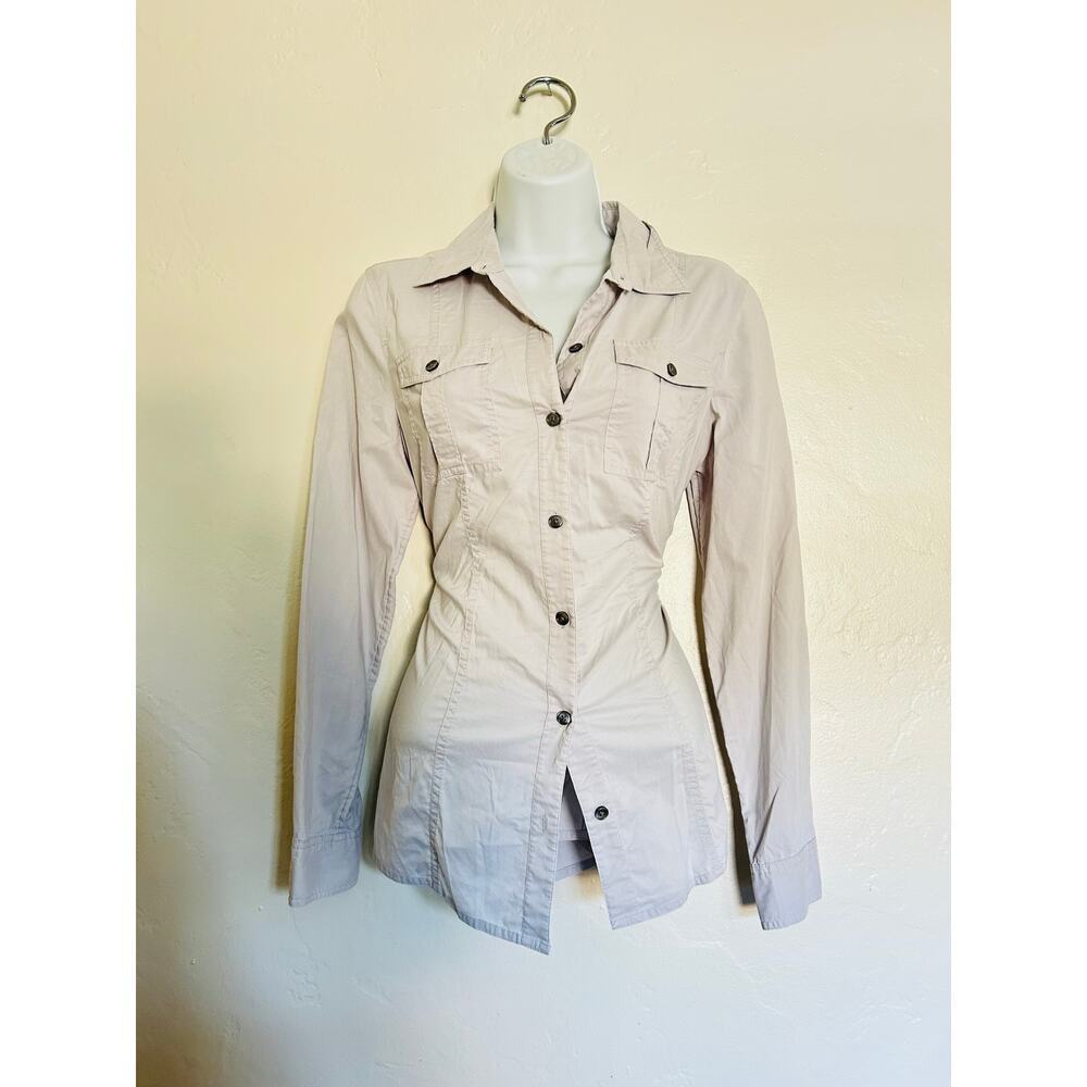 Dkny y2k button up